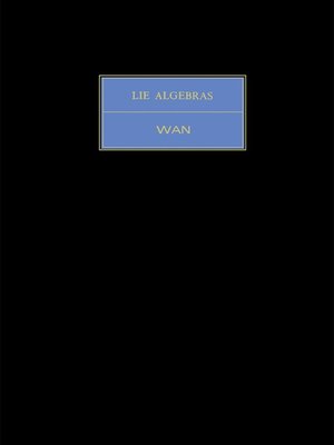 cover image of Lie Algebras